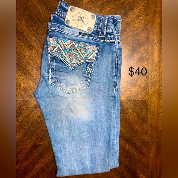 Miss Me Jeans, Signature Boot Cut - Picture 1 of 2